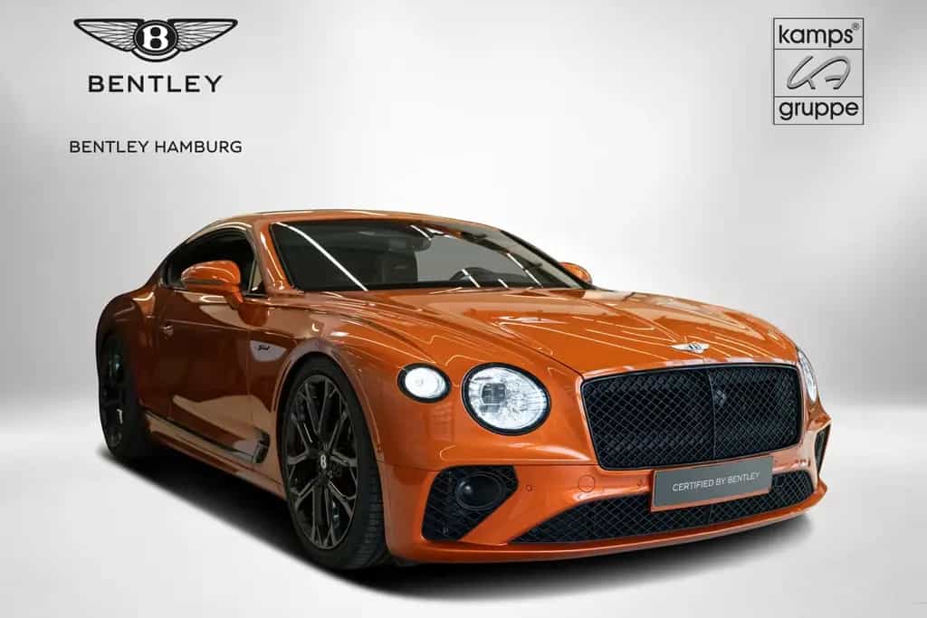 Bentley Continental GT Speed W12 Mandarin Hide Mulliner 02/2023-photo-5