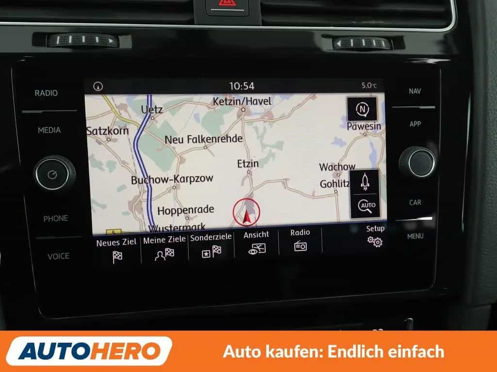Volkswagen Golf VII 1.4 TSI Highline BM*NAVI*PDC*ACC*AHK* 04/2017-photo-21