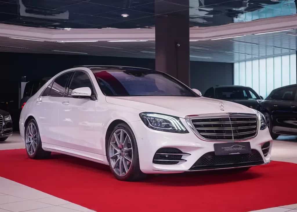 Mercedes-Benz S-Class 400 d 4M AMG HU LED Pano Burmester Softclose 12/2018-photo-13