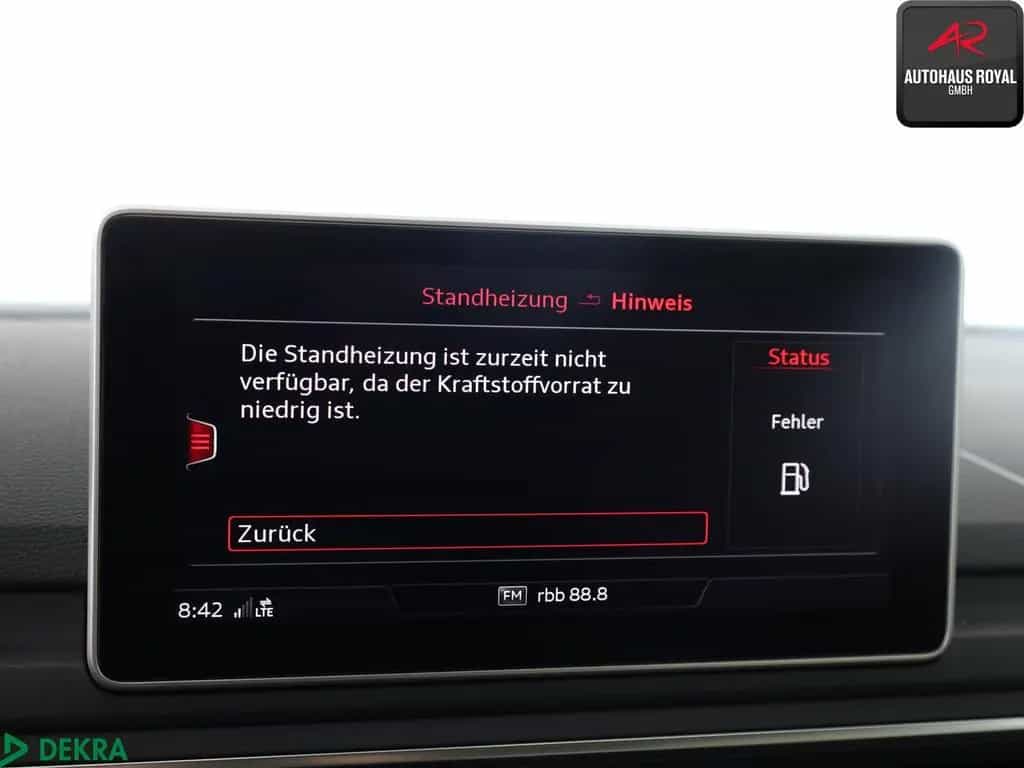 Audi A5 SB 2.0 TFSI qu S LINE 19Z KEYLESS,STANDHEIZ. 05/2017-photo-20