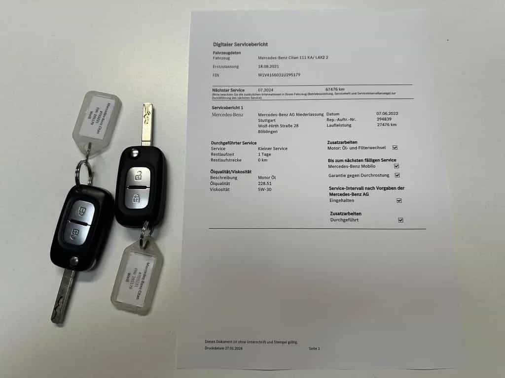 Mercedes-Benz Citan 111 CDI L2 LANG KLIMA AHK PDC LICHT&SICHT 08/2021-photo-36
