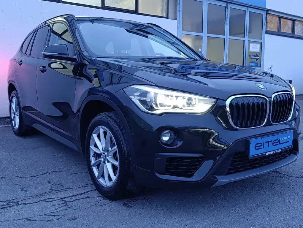 BMW X1 sDrive 18 d Advantage Navi LED AHK PDC SHZ 10/2018-photo-1