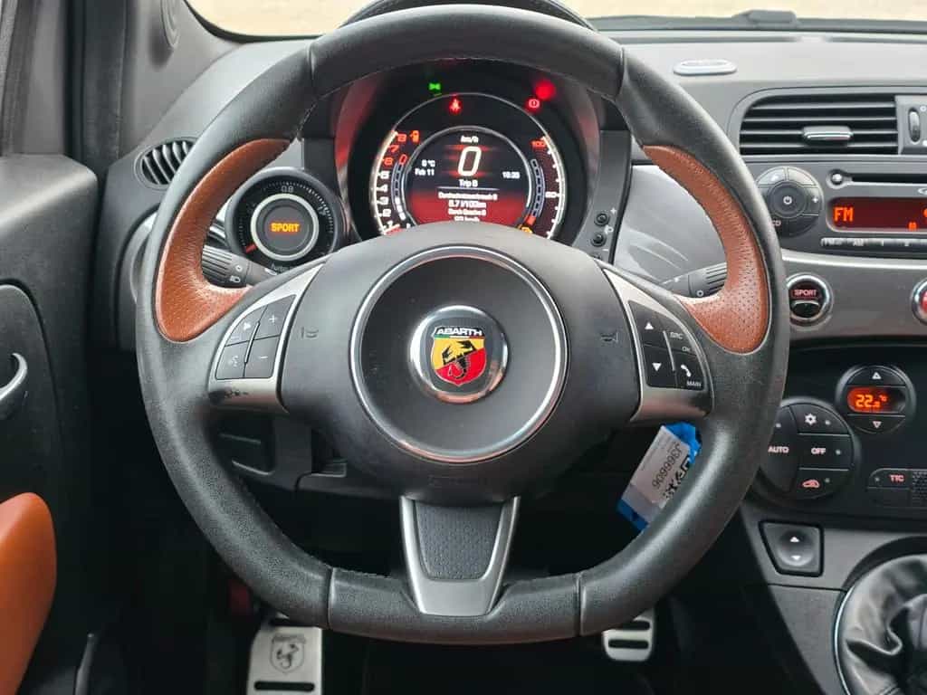Abarth 595 Custom*Bi-Xenon*PDC*Klimaauto.*Leder*SHZ 03/2016-photo-14