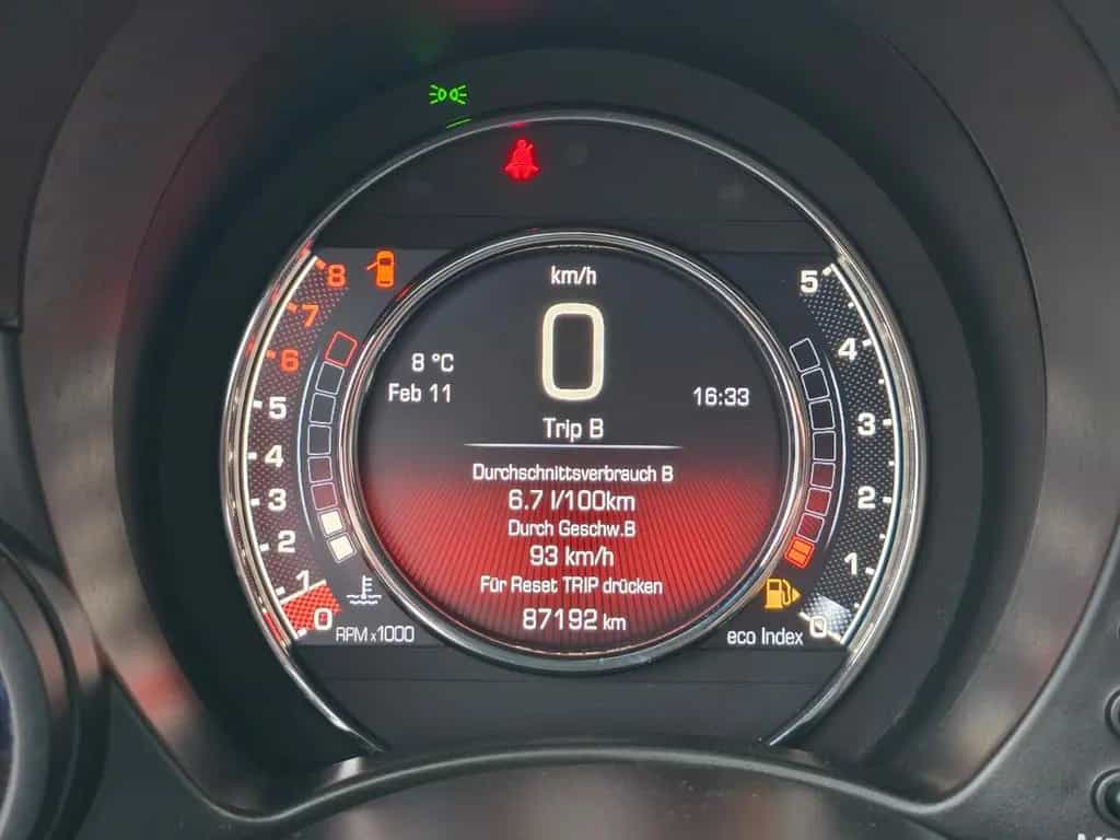 Abarth 595 Custom*Bi-Xenon*PDC*Klimaauto.*Leder*SHZ 03/2016-photo-15