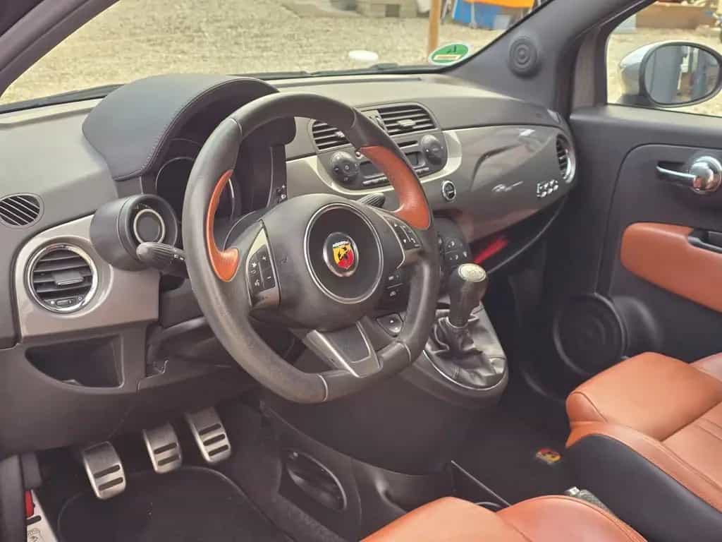 Abarth 595 Custom*Bi-Xenon*PDC*Klimaauto.*Leder*SHZ 03/2016-photo-7