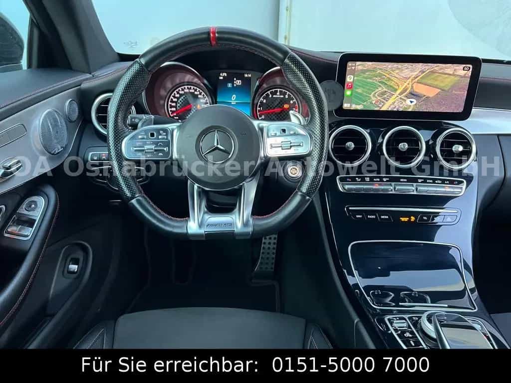 Mercedes-Benz C-Class AMG Coupe 390PS 4Matic 360°Cam Burmester LED 08/2018-photo-10