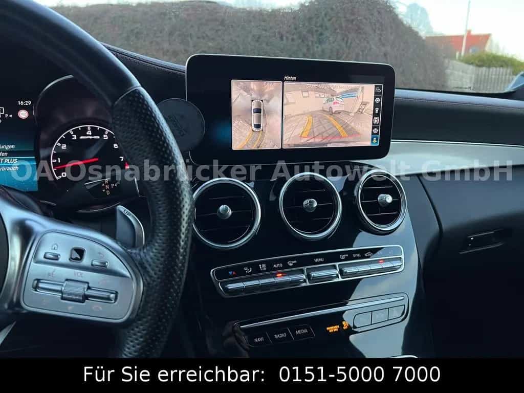 Mercedes-Benz C-Class AMG Coupe 390PS 4Matic 360°Cam Burmester LED 08/2018-photo-11