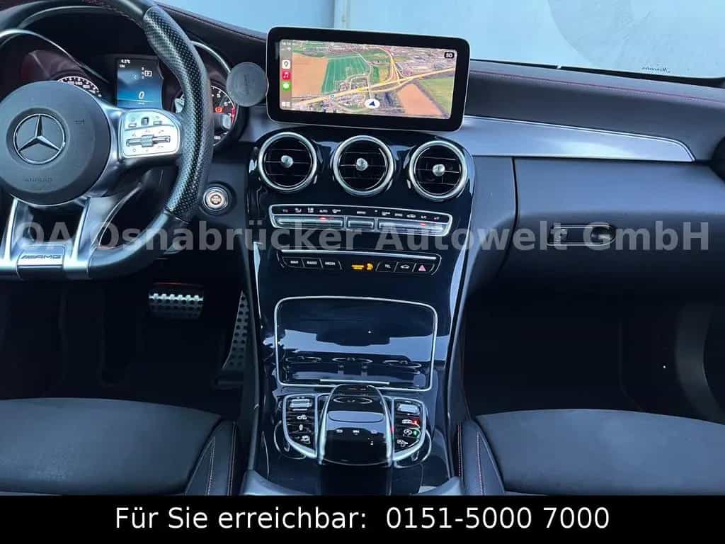 Mercedes-Benz C-Class AMG Coupe 390PS 4Matic 360°Cam Burmester LED 08/2018-photo-13