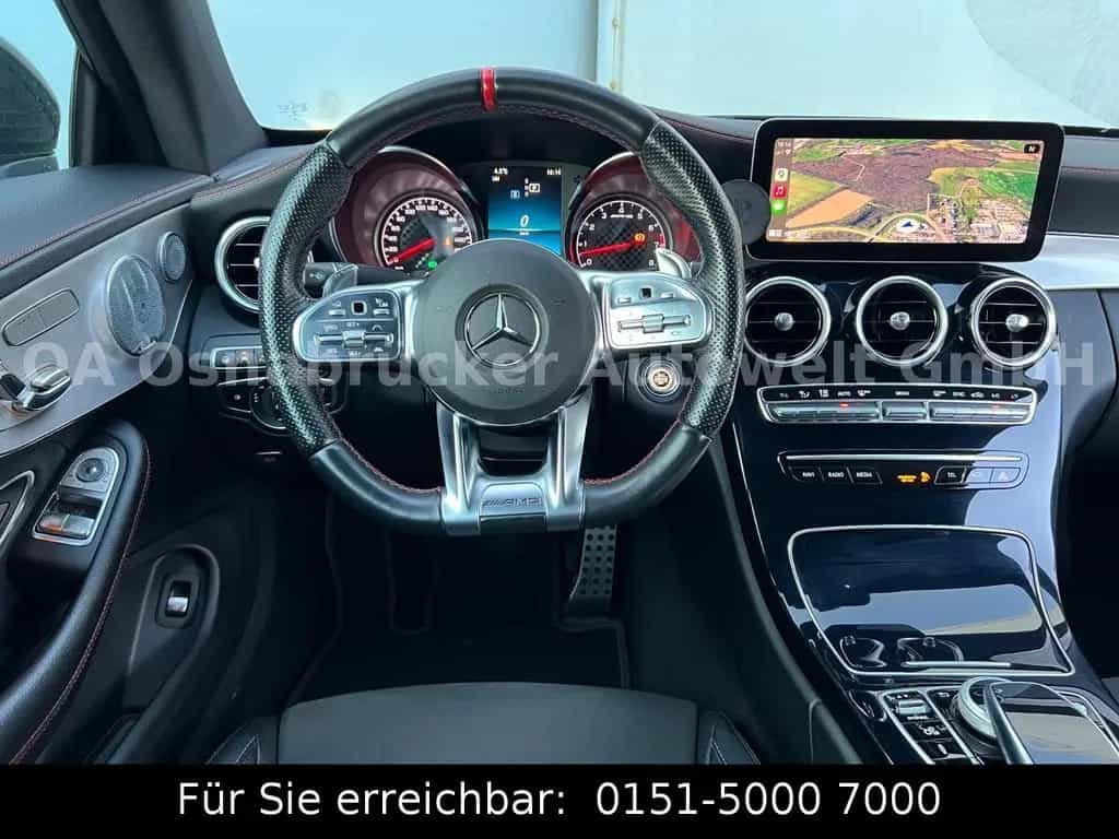 Mercedes-Benz C-Class AMG Coupe 390PS 4Matic 360°Cam Burmester LED 08/2018-photo-20