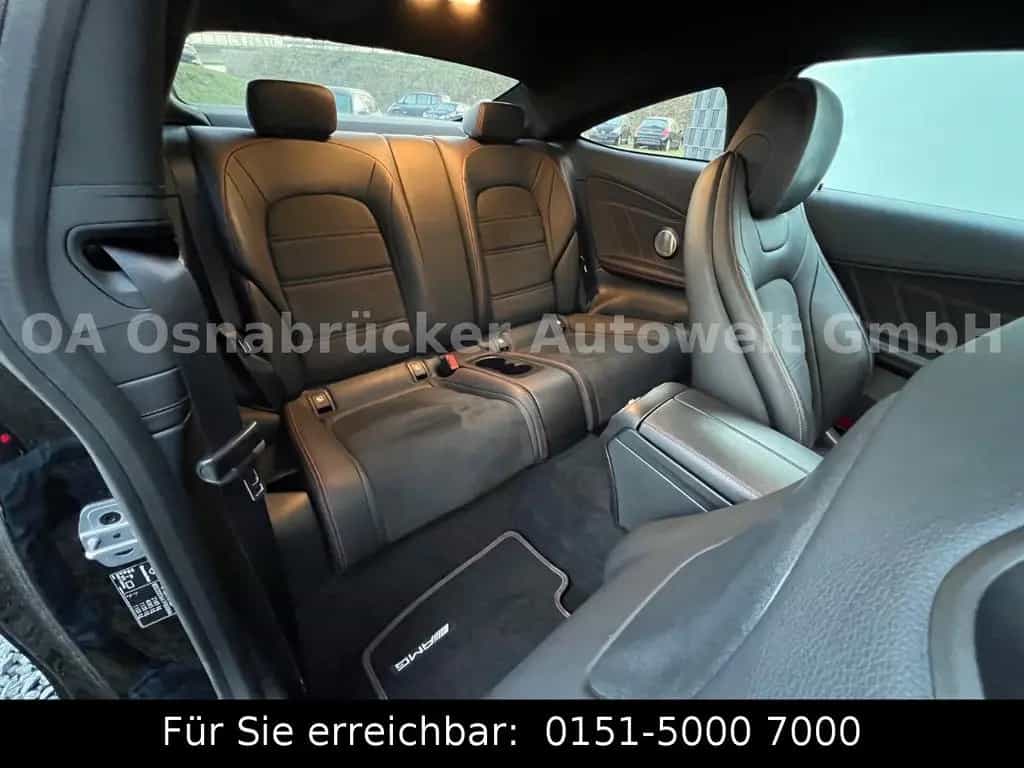 Mercedes-Benz C-Class AMG Coupe 390PS 4Matic 360°Cam Burmester LED 08/2018-photo-24