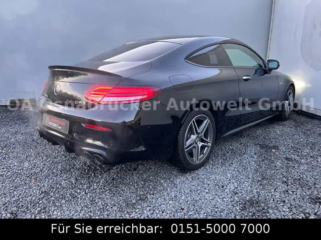 Mercedes-Benz C-Class AMG Coupe 390PS 4Matic 360°Cam Burmester LED 08/2018-photo-5