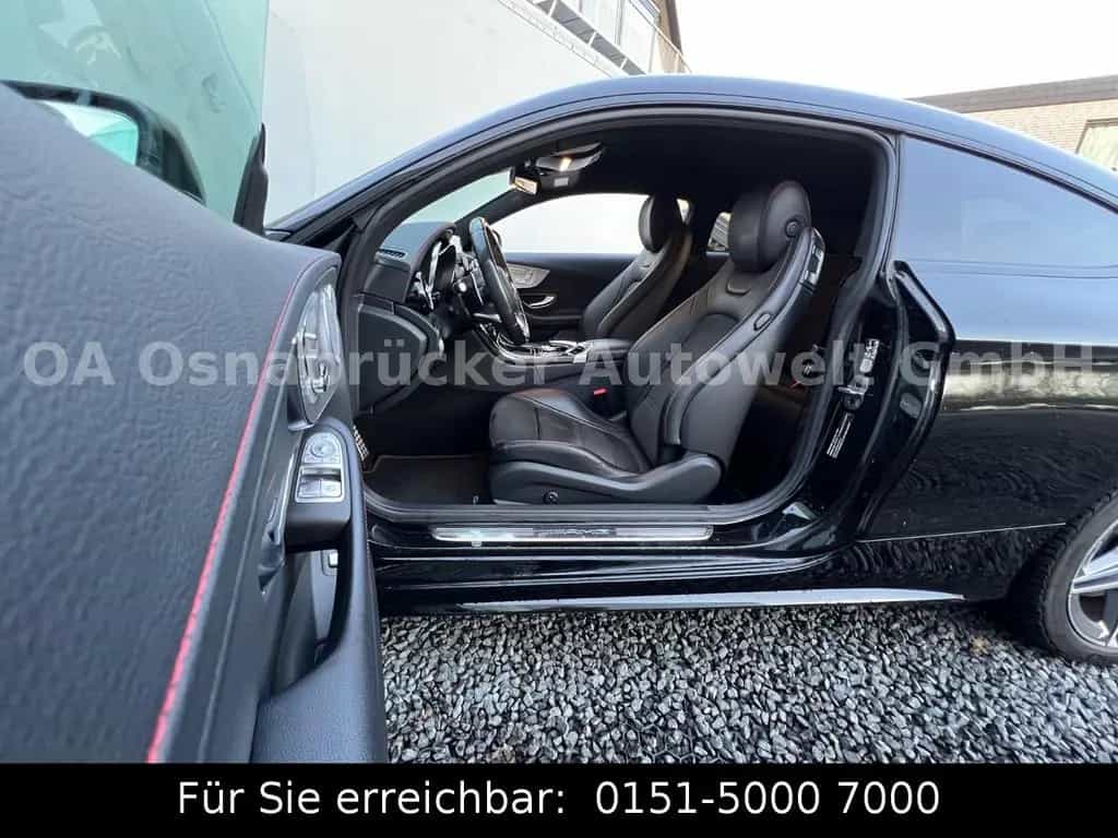 Mercedes-Benz C-Class AMG Coupe 390PS 4Matic 360°Cam Burmester LED 08/2018-photo-6