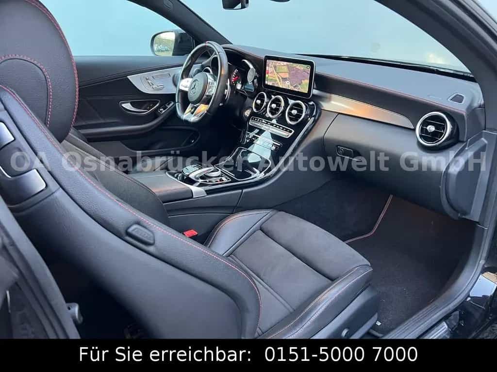 Mercedes-Benz C-Class AMG Coupe 390PS 4Matic 360°Cam Burmester LED 08/2018-photo-8
