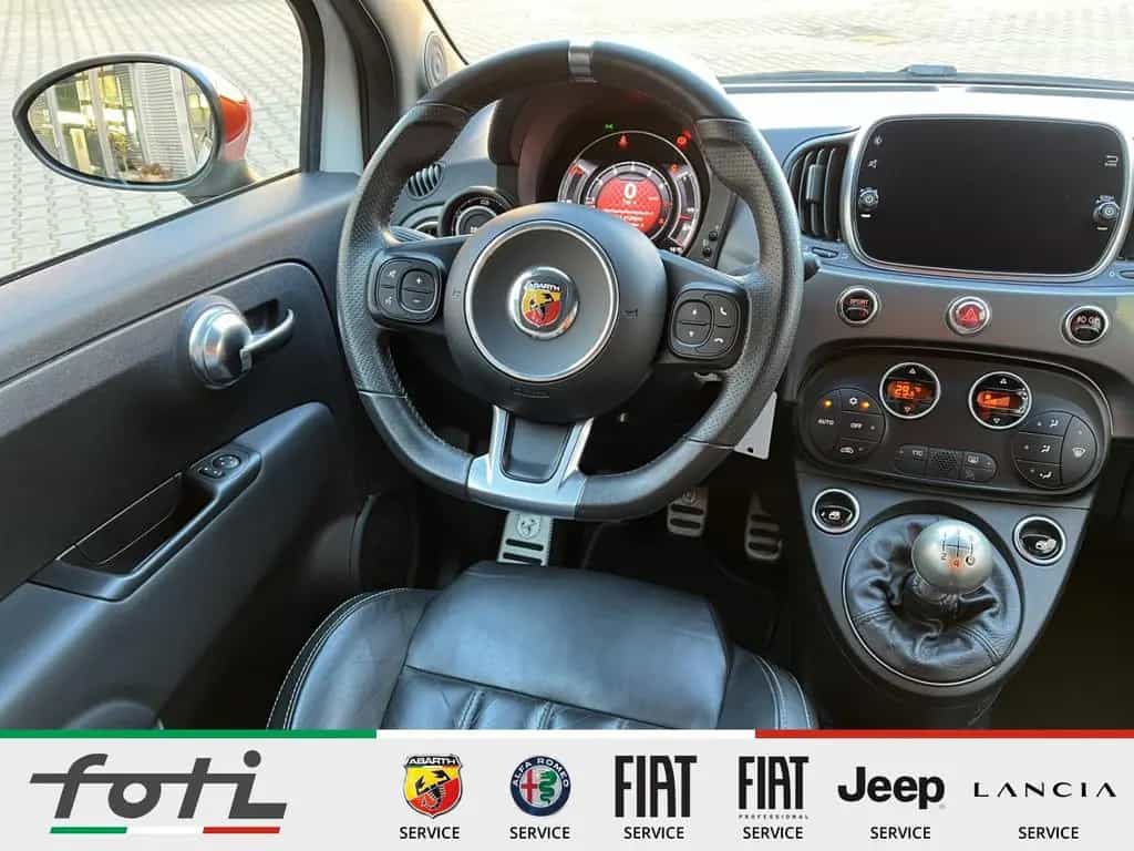 Abarth 595 Turismo 1.4 T-Jet 165PS Xenon Leder 02/2017-photo-9