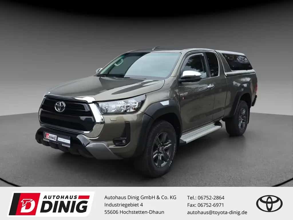 Toyota Hilux Extra Cab Comfort 4x4 Sperrdiff. Klimaauto 12/2021-photo-0