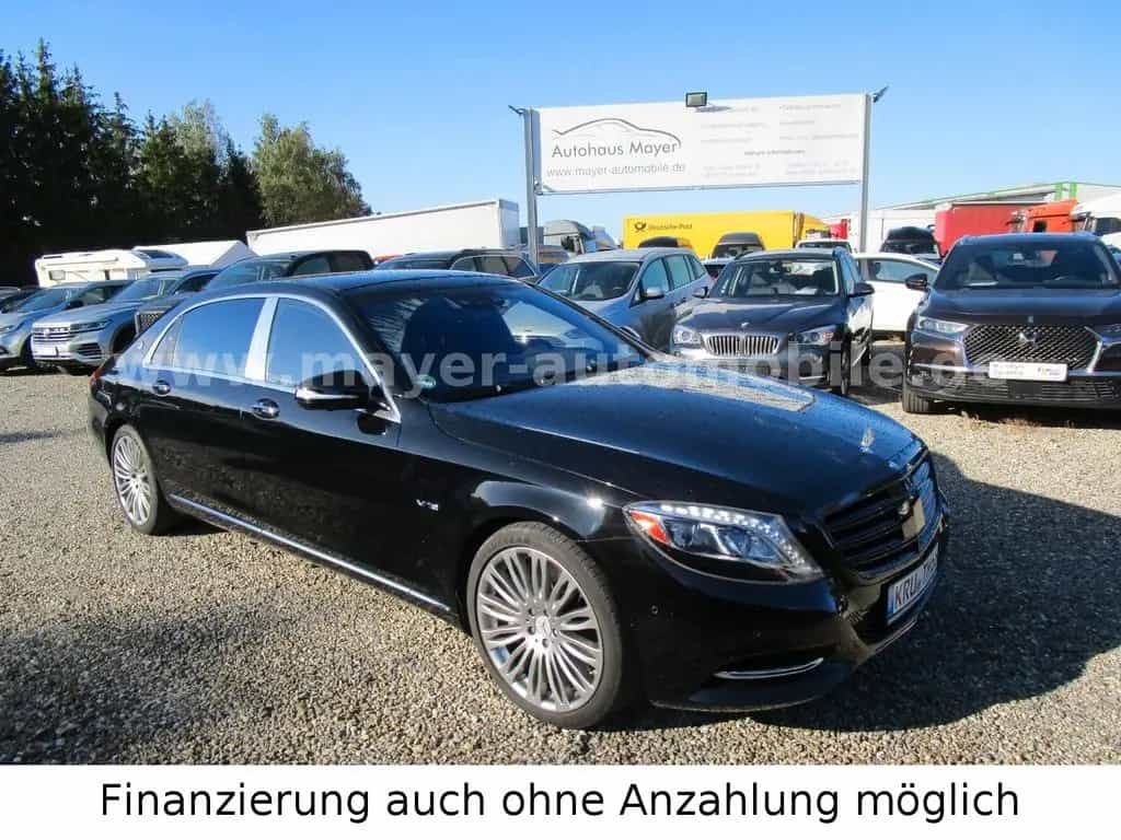 Maybach S600 LANG*Designo*Massage*Panorama*Softclose* 01/2016-photo-0