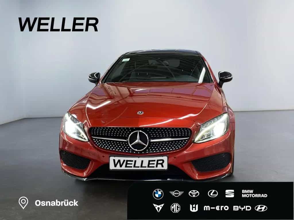 Mercedes-Benz C-Class 250 Coupe 9G-TRO AMG Line *LED*Pano*Memory*SHZ 11/2017-photo-1