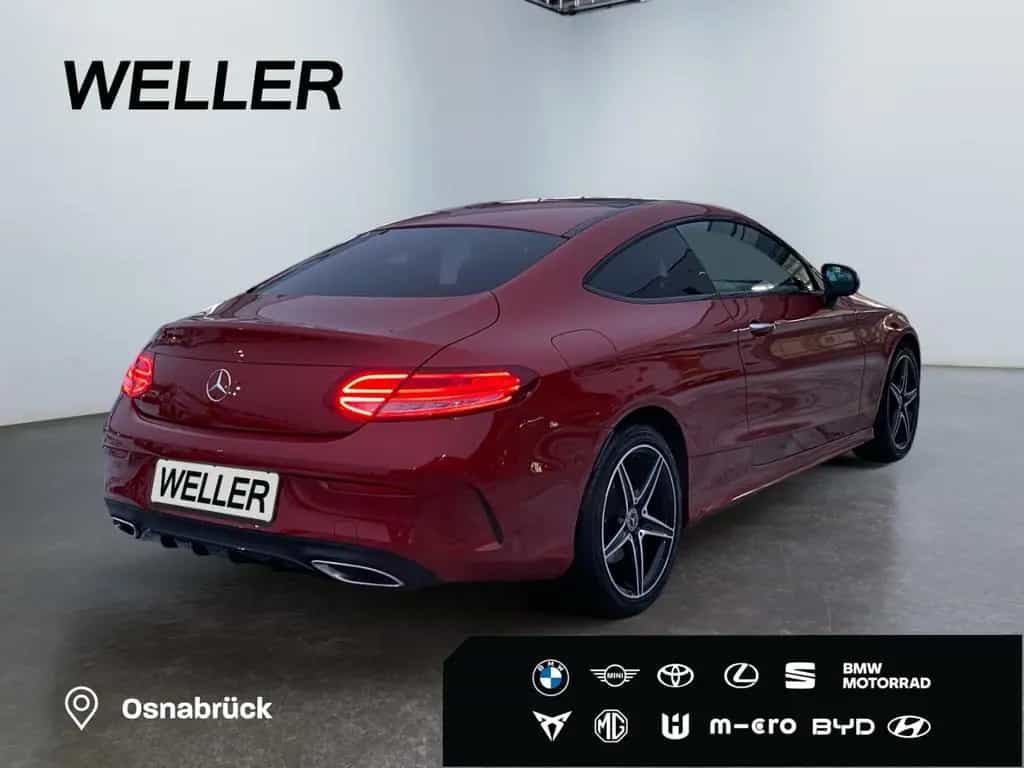 Mercedes-Benz C-Class 250 Coupe 9G-TRO AMG Line *LED*Pano*Memory*SHZ 11/2017-photo-15
