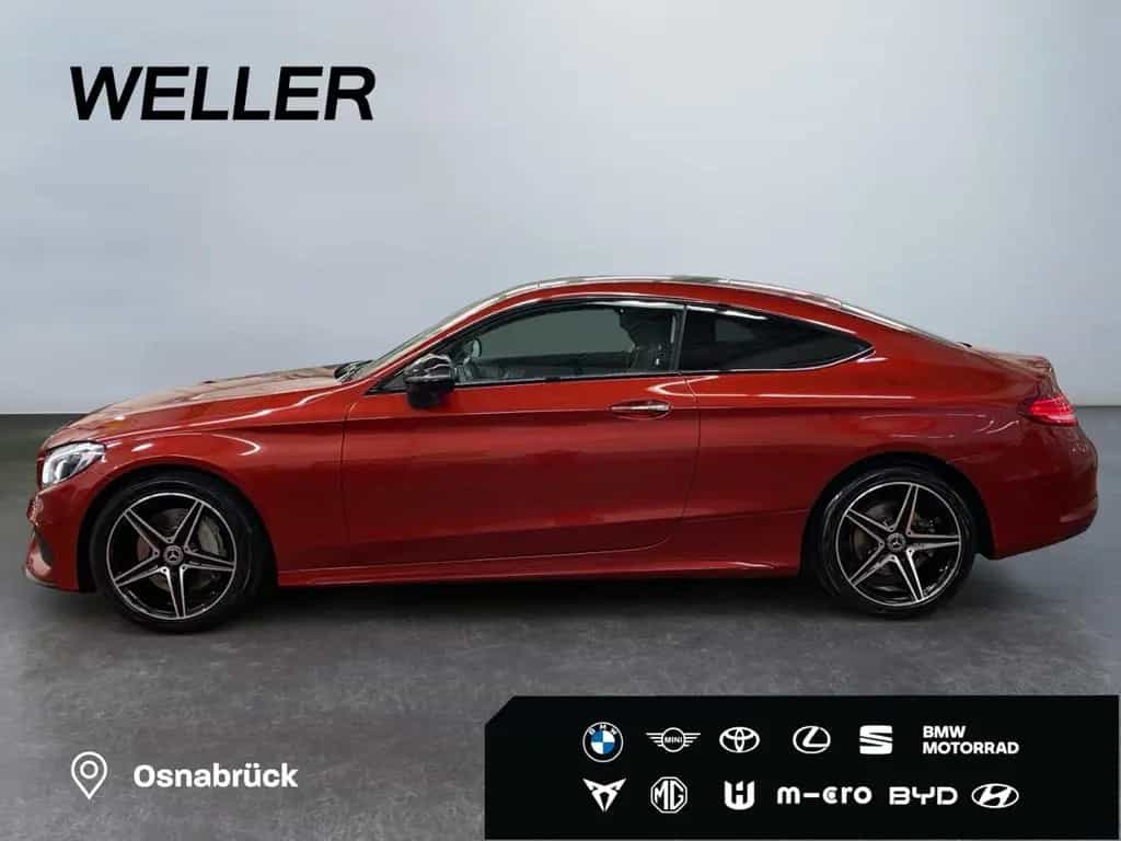 Mercedes-Benz C-Class 250 Coupe 9G-TRO AMG Line *LED*Pano*Memory*SHZ 11/2017-photo-3