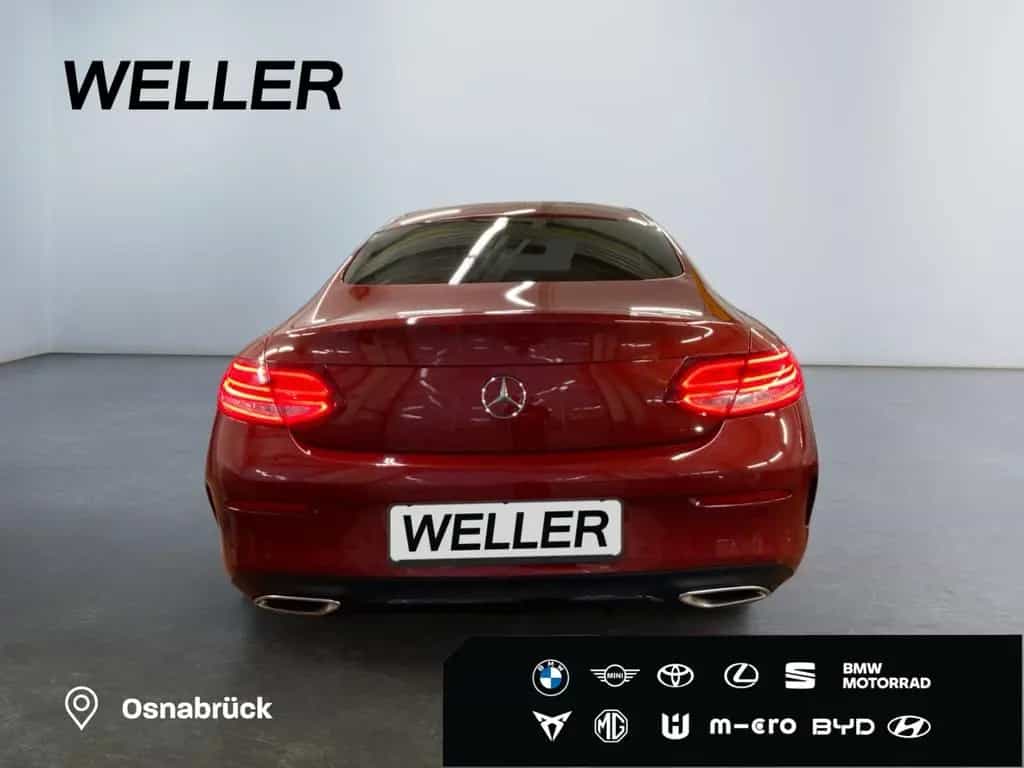 Mercedes-Benz C-Class 250 Coupe 9G-TRO AMG Line *LED*Pano*Memory*SHZ 11/2017-photo-4