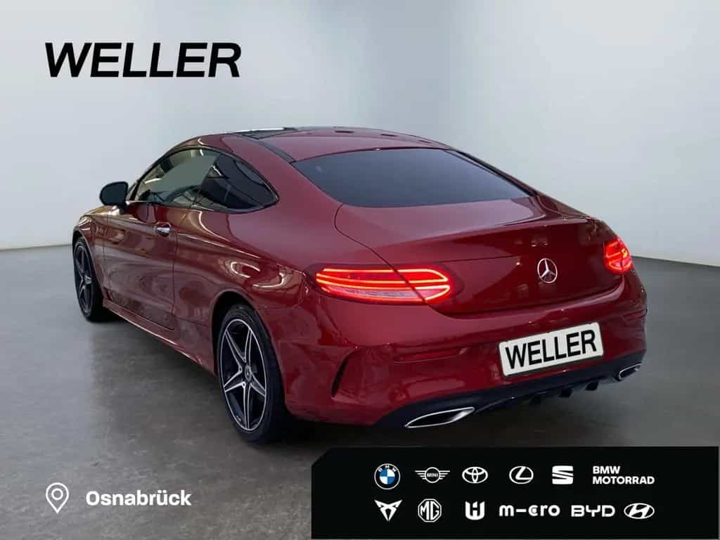 Mercedes-Benz C-Class 250 Coupe 9G-TRO AMG Line *LED*Pano*Memory*SHZ 11/2017-photo-5