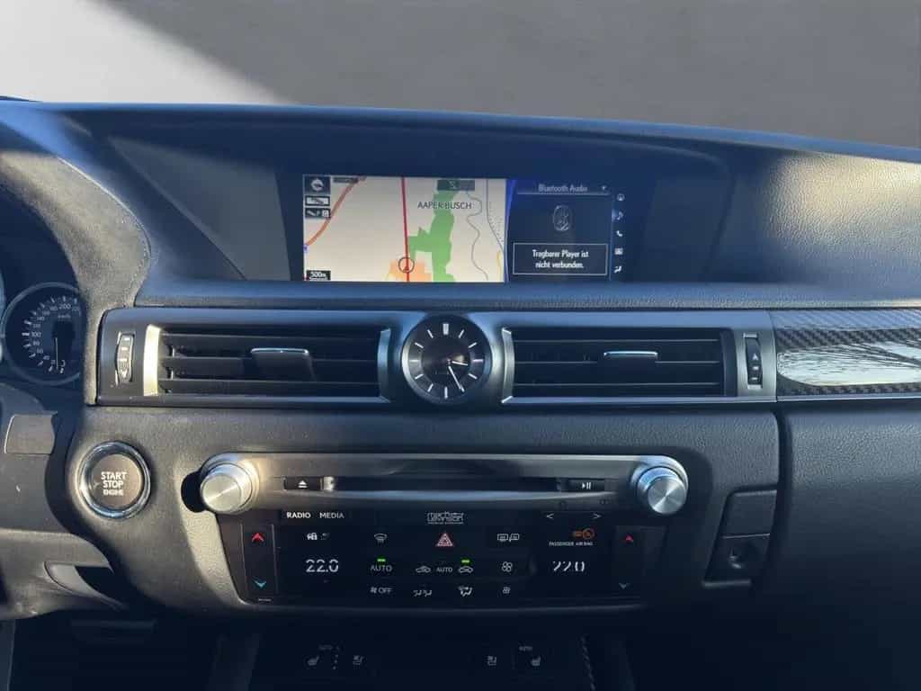 Lexus GS F 5.0 V8 SAUGER SCHIEBEDACH+HuD+SITZKÜHLUNG 12/2016-photo-14