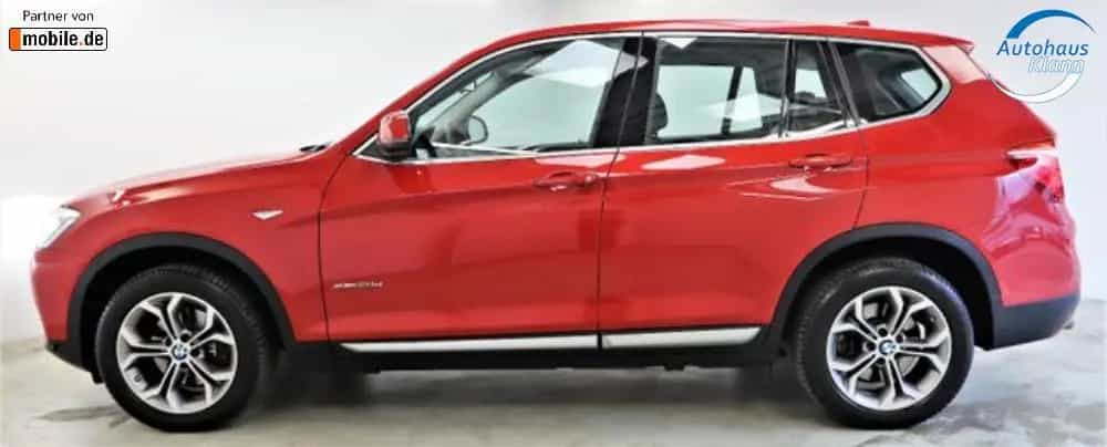 BMW X3 xDrive 20d 190PS xLine Keyless Bi-Xenon Navi 08/2017-photo-5