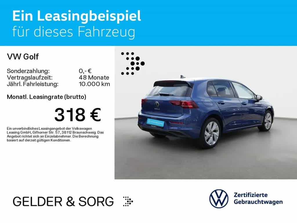 Volkswagen Golf Life 1.5 TSI LED*AHK*Pano*ACC*EPH*CarPlay 09/2024-photo-2