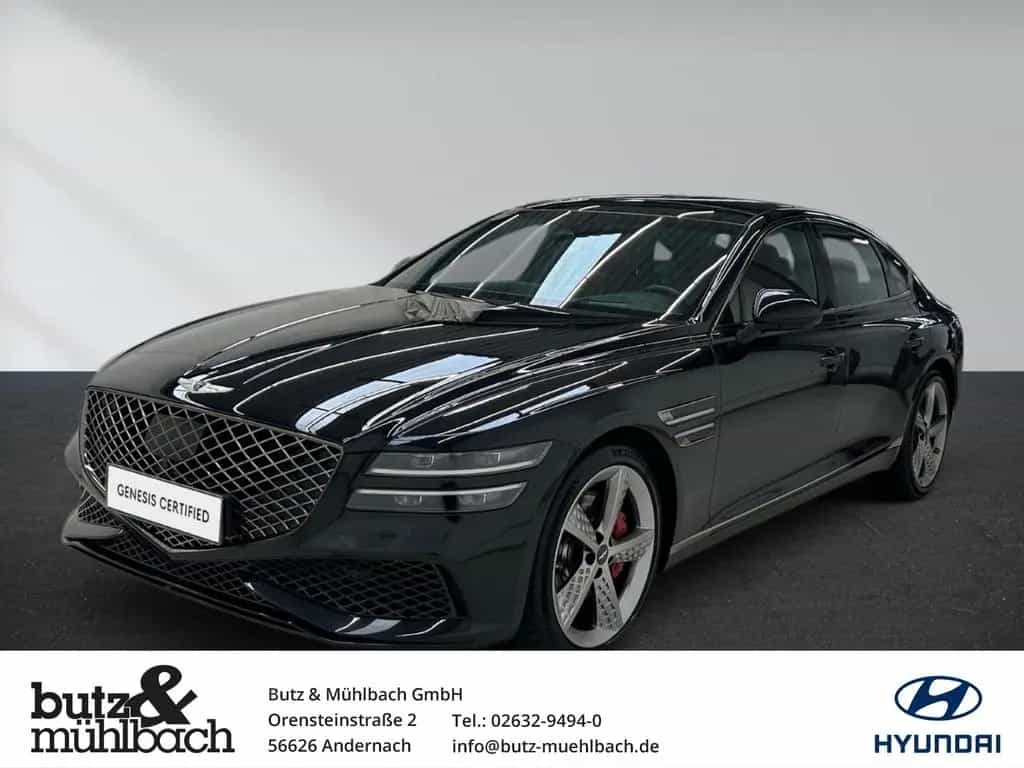 Genesis G80 Sport AD El. Panodach LED ACC El. Heckklappe 05/2023-photo-0