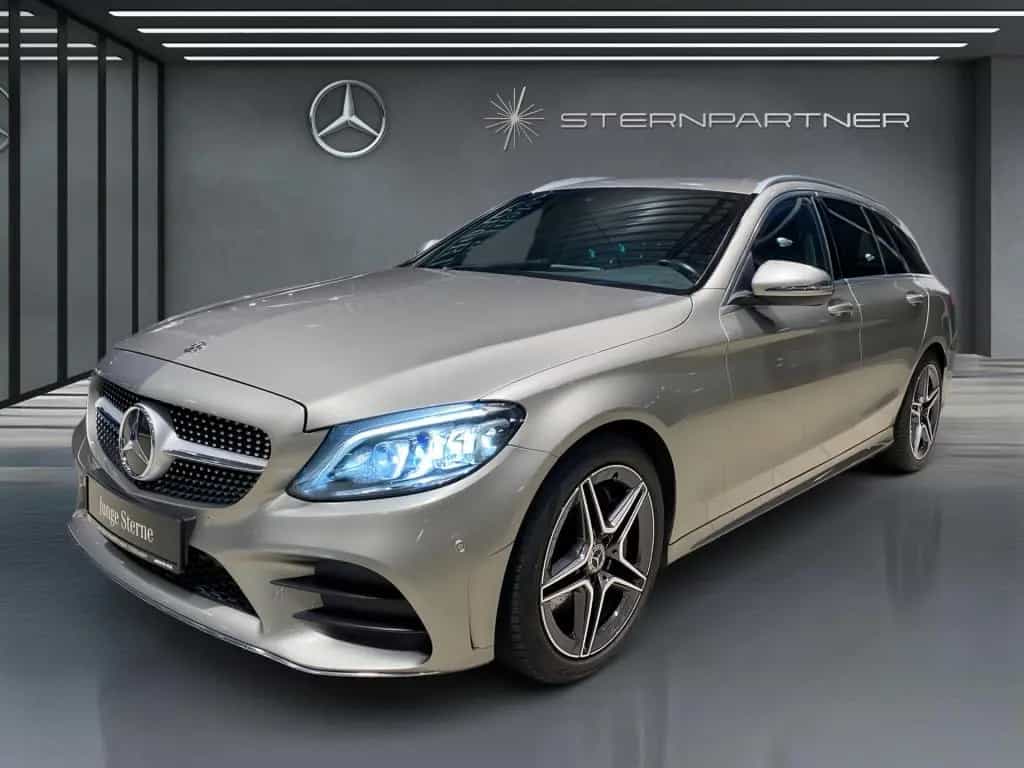 Mercedes-Benz C 300 T AMG+MBUX+Ambiente+Mbeam+CarPlay+AHK 03/2021-photo-0