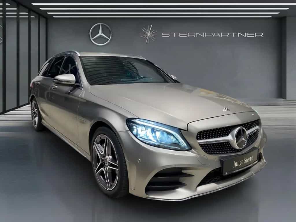 Mercedes-Benz C 300 T AMG+MBUX+Ambiente+Mbeam+CarPlay+AHK 03/2021-photo-18