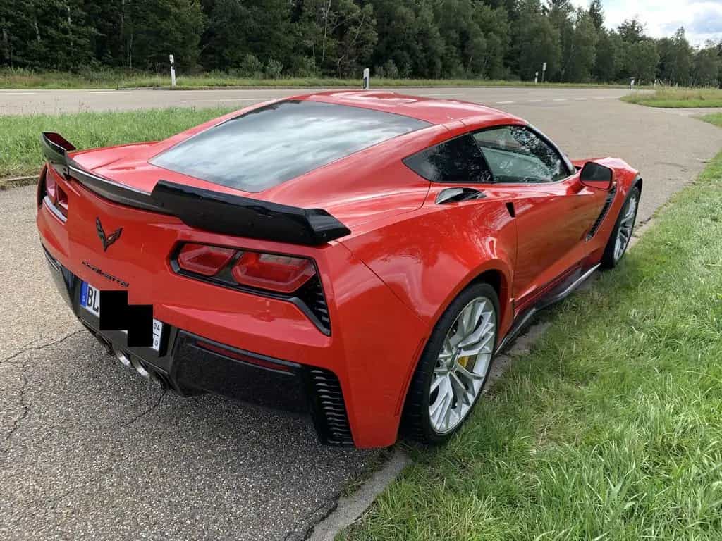 Corvette C7 Z06 6.2 V8 AT8 Coupe Z06 3LZ 08/2017-photo-3