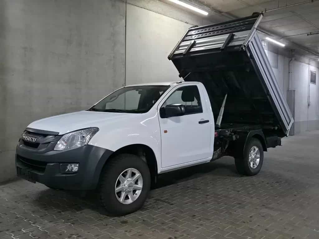 Isuzu D-Max 2.5 4WD 3 Seiten Kipper 3,5T AHK 05/2015-photo-0