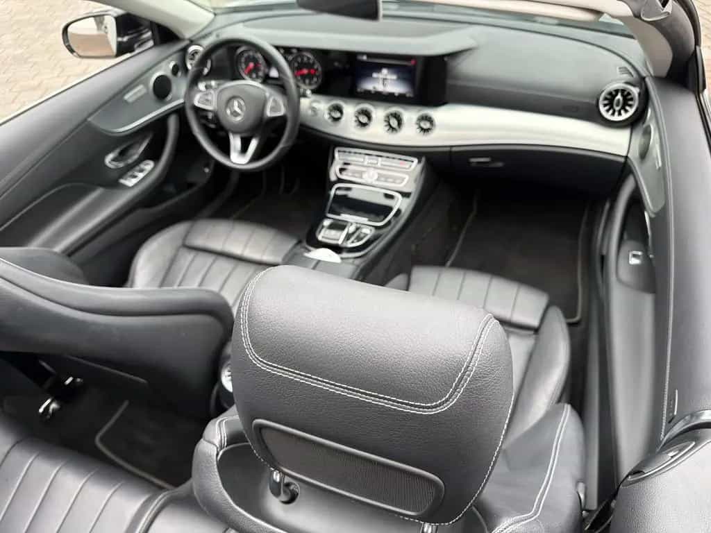 Mercedes-Benz E-Class 200 Cabrio Avantgarde Voll-Leder*Airscarf* 04/2018-photo-11