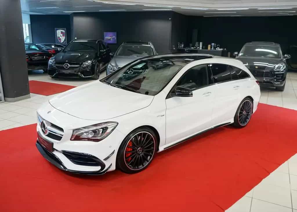 Mercedes-Benz CLA-Class 45 AMG Shooting Brake Aero Night Paket MWST 02/2019-photo-2
