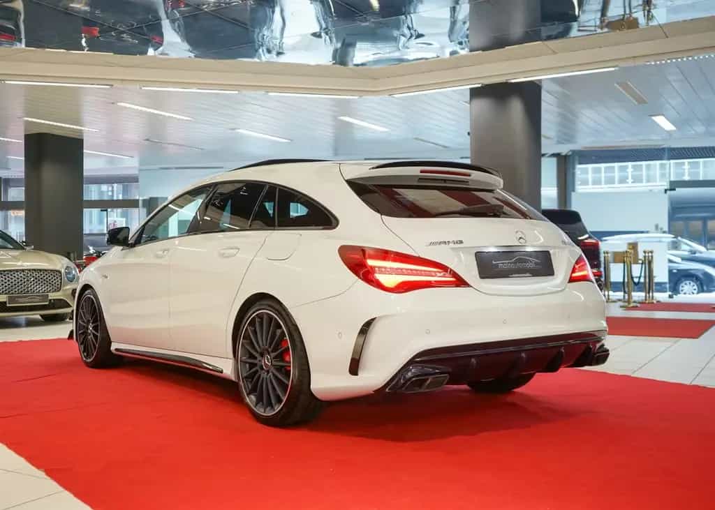 Mercedes-Benz CLA-Class 45 AMG Shooting Brake Aero Night Paket MWST 02/2019-photo-7
