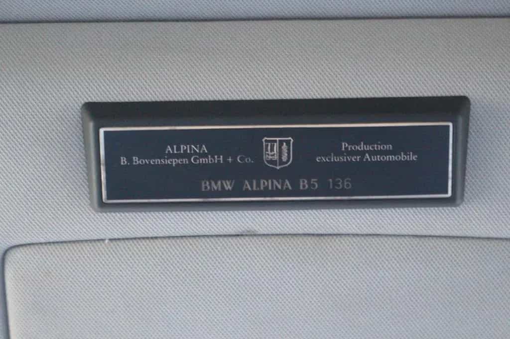 ALPINA B5 Scheckheft/NR/Garage 314km/h Vmax ab Werk 10/2005-photo-7