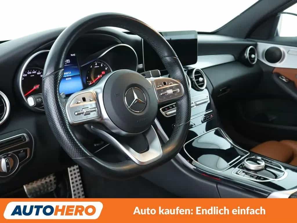 Mercedes-Benz C-Class 180 T AMG Line Aut.*LED*NAVI*TEMPO*CAM*PDC*SHZ 07/2020-photo-10