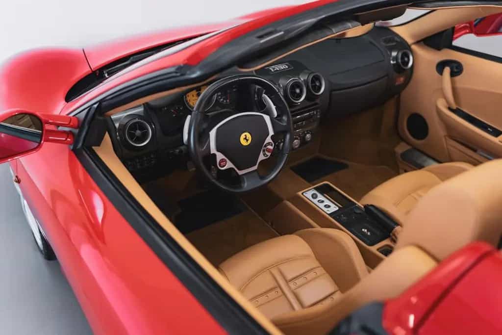 Ferrari F430 Spider *Daytona / Rosso Corsa / Tan* 08/2007-photo-38