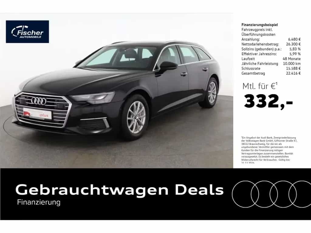 Audi A6 Avant 45 TFSI quattro Design  RFK/Leder/ACC 02/2023-photo-0