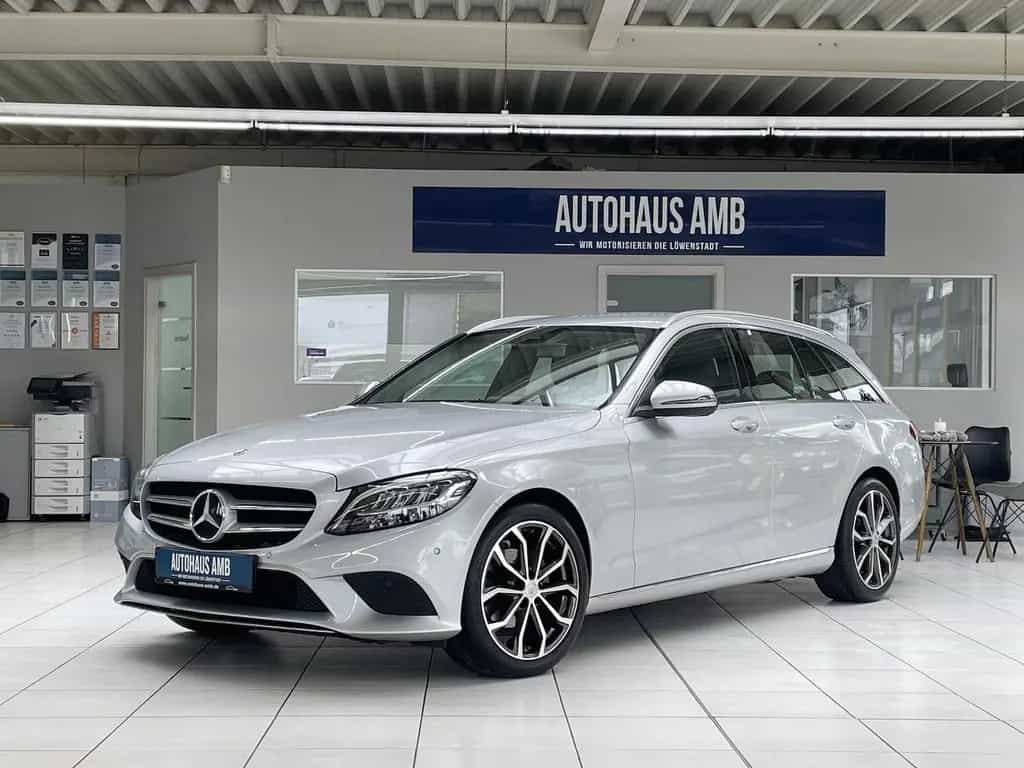 Mercedes-Benz C-Class 180 T CGI Navi Sitzh. Kamera LED GRA AHK 08/2018-photo-0