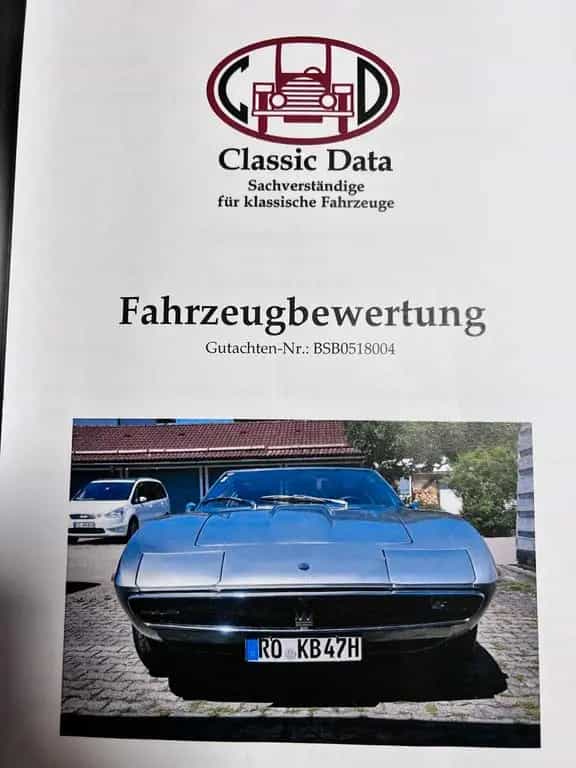 Maserati Ghibli SS, Matching Numbers, kein US-Import! 09/1969-photo-12