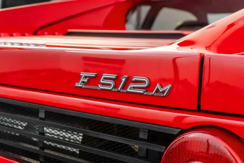Ferrari 512 F 512M F512 M - Rosso Corsa - 1 of 501 07/1996-photo-41