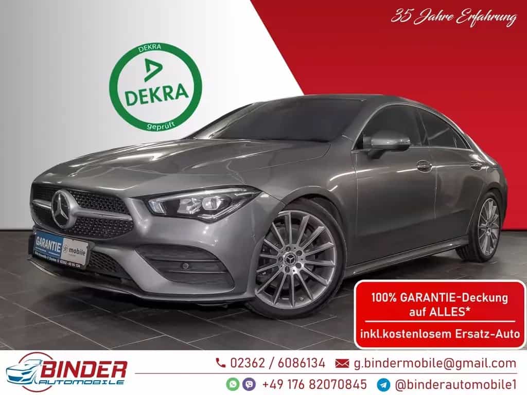 Mercedes-Benz CLA-Class 200*AMG SPORT*TOP ZUSTAND*SORGLOS-PAKET* 08/2019-photo-0
