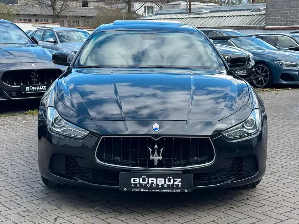 Maserati Ghibli 3,0 Diesel *GSD*Leder Beige*Szhg*20" 10/2013-photo-1