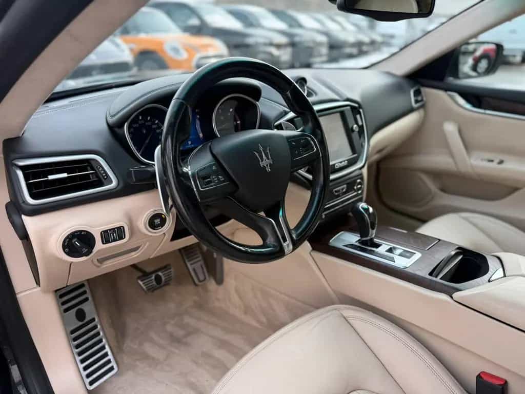 Maserati Ghibli 3,0 Diesel *GSD*Leder Beige*Szhg*20" 10/2013-photo-14