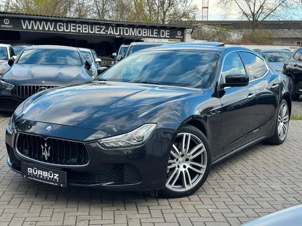 Maserati Ghibli 3,0 Diesel *GSD*Leder Beige*Szhg*20" 10/2013-photo-2
