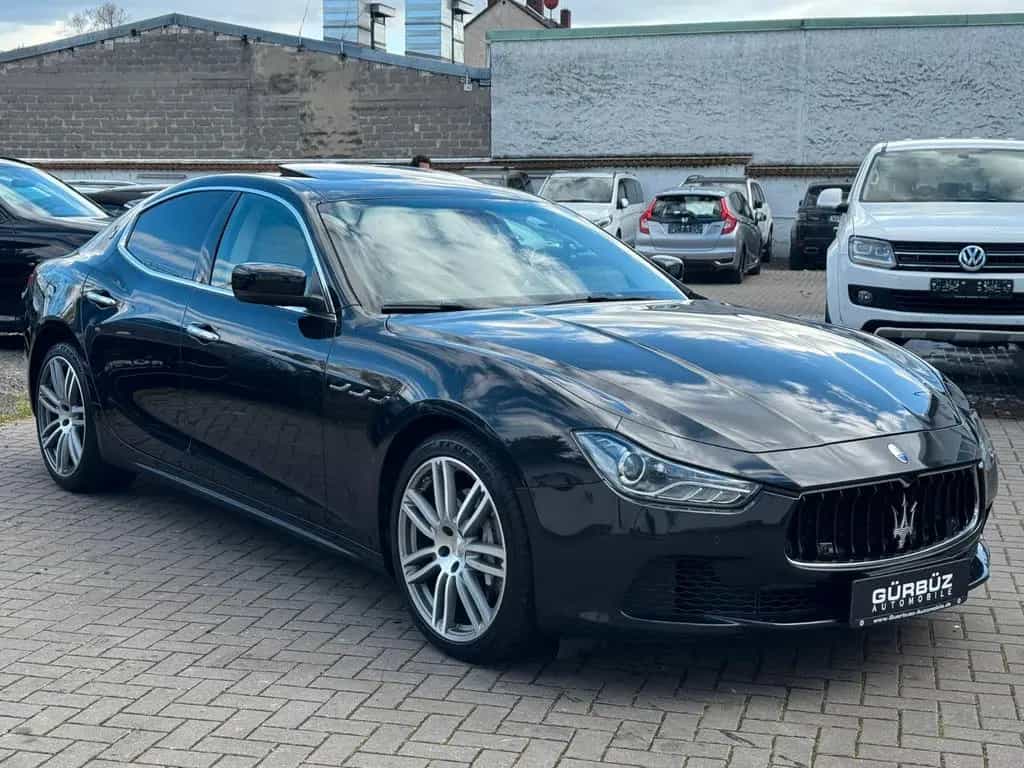 Maserati Ghibli 3,0 Diesel *GSD*Leder Beige*Szhg*20" 10/2013-photo-5