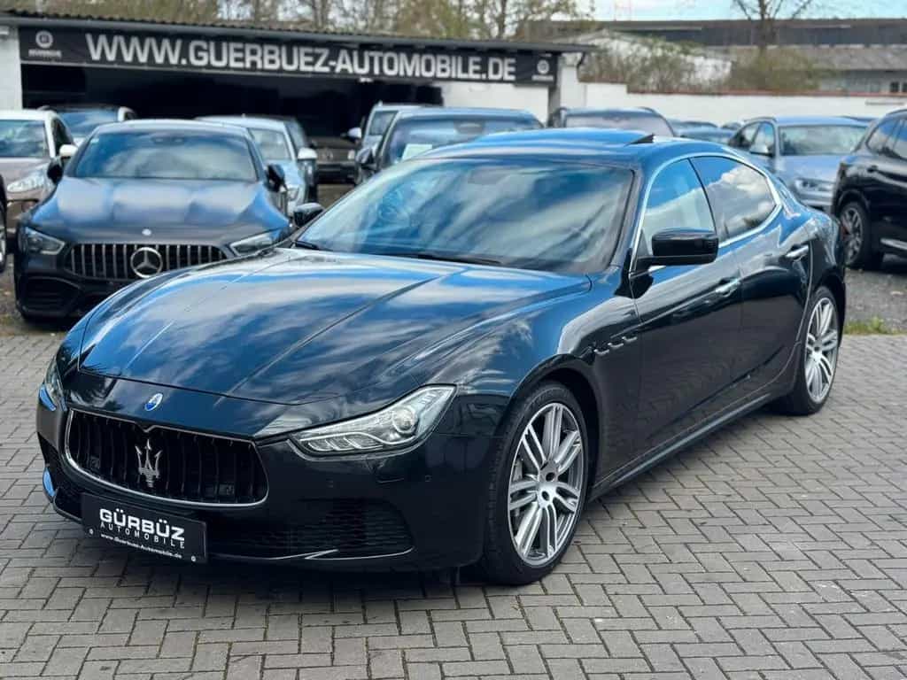 Maserati Ghibli 3,0 Diesel *GSD*Leder Beige*Szhg*20" 10/2013-photo-6