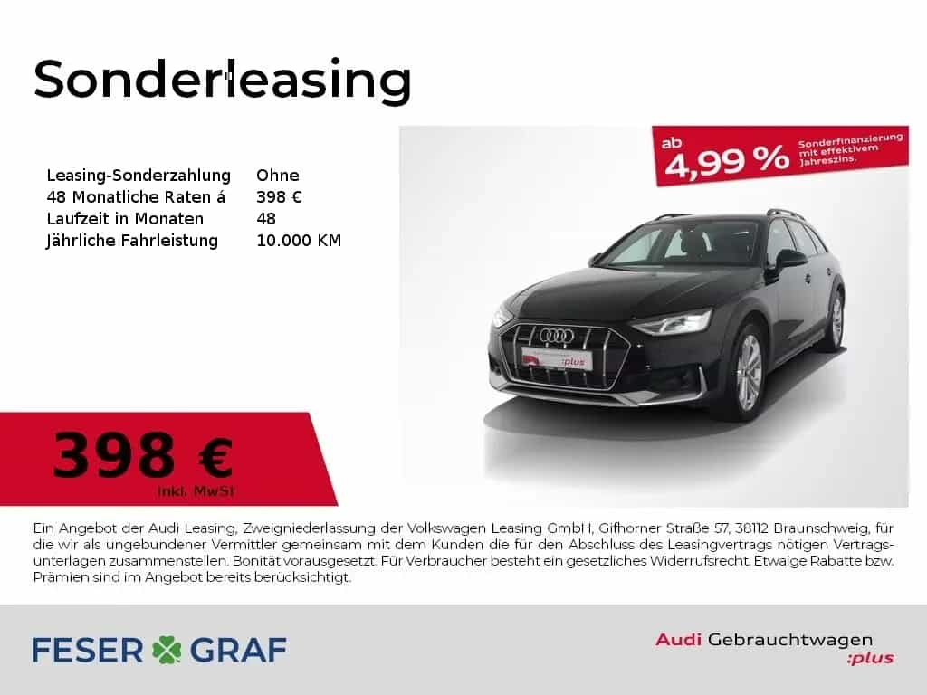Audi A4 Allroad 40 TDI quattro Navi / GRA / PDC 11/2022-photo-0